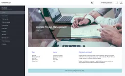 Schermafbeelding van project manager offerte template