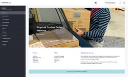 Content delivery network example proposal made with Offorte