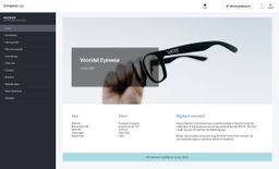 Eyewear voorbeeld zakelijk voorstel gemaakt met een offerte tool