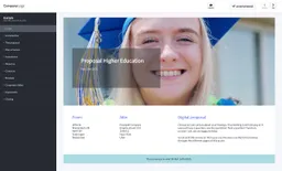 Higher education example proposal made with proposal software