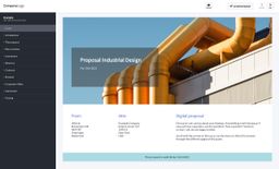Screenshot of industrial design proposal example