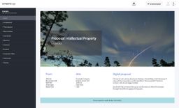 Screenshot of intellectual property proposal example