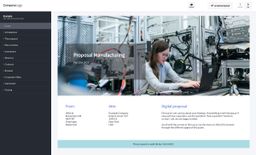 Manufacturing example business proposal made with proposal software