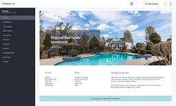 Real estate investment example business proposal made with proposal software