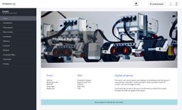 Screenshot of robotics proposal example