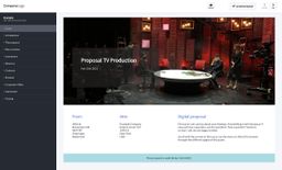 Screenshot of tv production proposal example