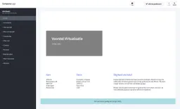 Virtualisatie voorbeeld voorstel gemaakt met een offerte tool