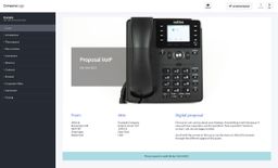 Screenshot of voip proposal example